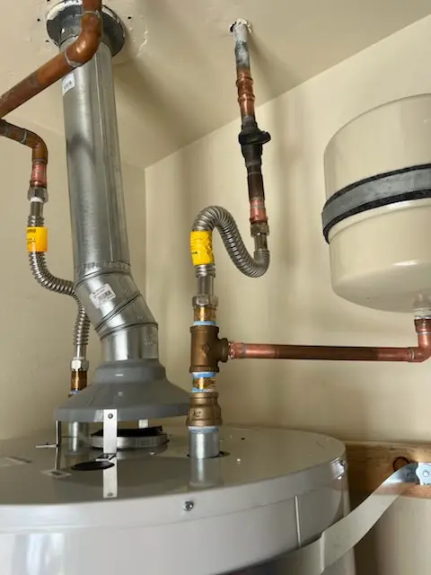 Water heater installation and plumbing repair in North Central